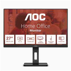 AOC Monitor 27E3QAF, 27", IPS, 1920x1080, 16:9, 300cd, 1000:1, 4ms, DP, HDMI, 75Hz, pivot, repro