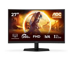 AOC Monitor C27G42ZE, 27", VA, 1920x1080, 16:9, 300cd, 3000:1, 1ms, DP, HDMI, Freesync, 260Hz