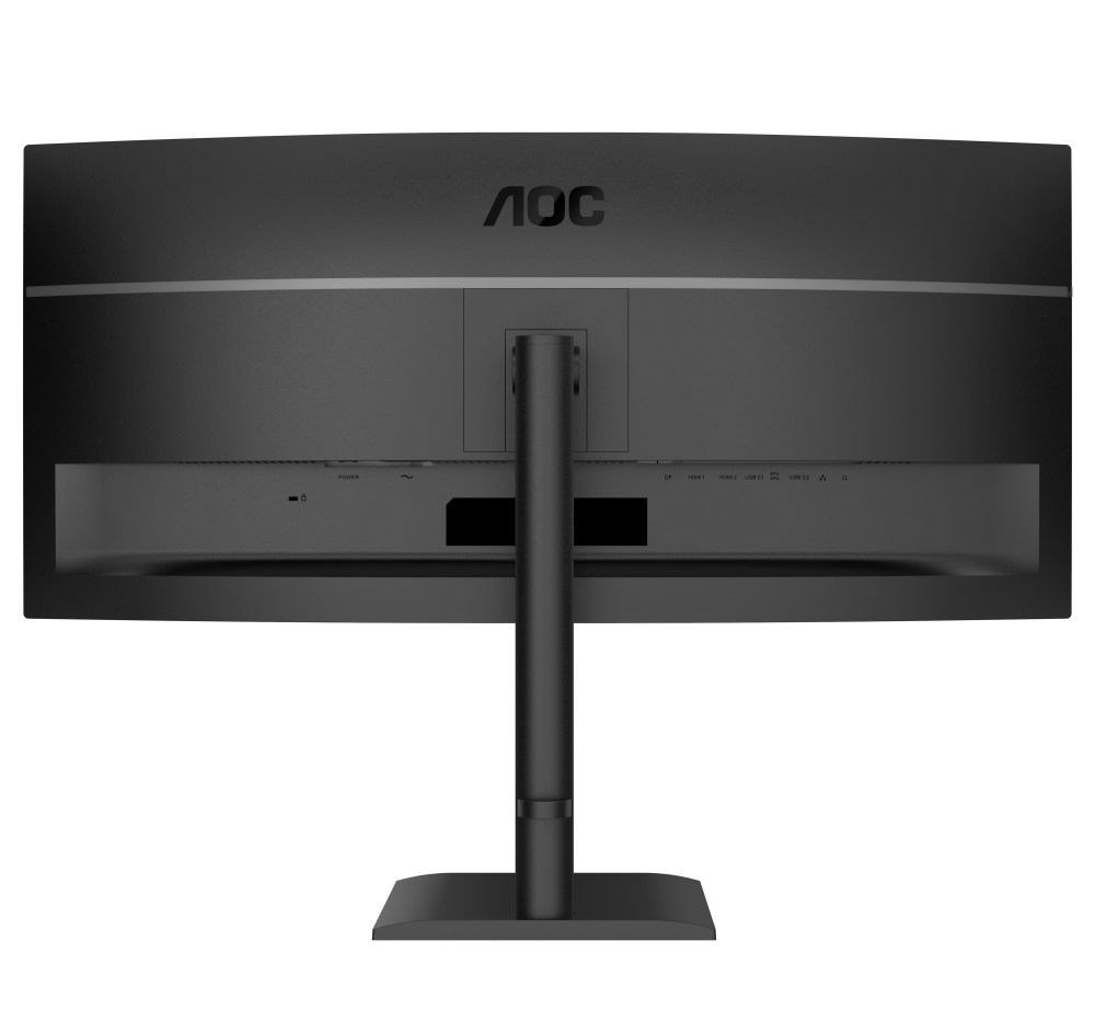 AOC Monitor CU34E4CV, 34", VA, 3440x1440, 21:9, 350cd, 3500:1, 4ms, DP, HDMI, 120Hz, USB Hub, RJ45, repro