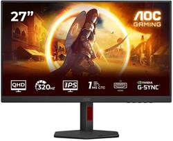 AOC Q27G4SRU 27" Fast IPS 2560x1440 1000:1 1ms 450cd HDMI DP pivot repro Black