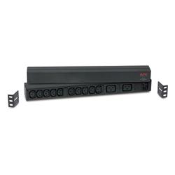 APC Rack PDU, Basic, 1U, 16A,208&230V, (10)C13 & (2)C19, IEC-320 C20