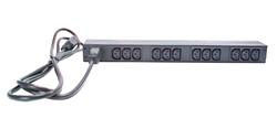 APC Rack PDU, Basic, 1U, 16A, 208/230V, (12)C13