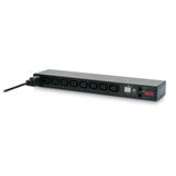 APC Rack PDU, Switched, 1U, 16A, 208/230V, (8)C13, IEC-320 C20