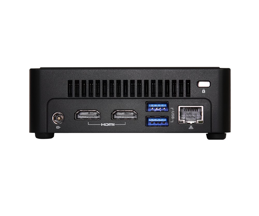 ASRock PC NUCS BOX-125H /Ultra 5 125H/2xDDR5 SODIMM/M.2/2.5Gb LAN/HDMI/USB-C