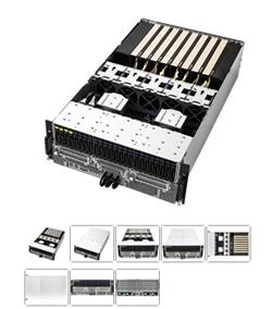 ASRock Rack 4U8G-TURIN2 - 2xSP5, EPYC 9004/9005, 24xDDR5 ECC RD, 4x2,5"HS NVMe+20xHS SATA, 2xM.2, 9xPCIe, 4x2700W, IPMI