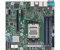ASRock Rack B650D4U - AM5, B650E, 4xDDR5 ECC/nonECC UDIMM, 4x SATA, 2xM.2, 3x PCIe, 2x1GB Lan, IPMI