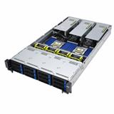 ASUS 2U server 2x SP5, 24x DDR5 ECC R, 24x 2,5NVMe/8xSATA/SAS, 2x 10Gb LAN, 2x 2600Wt, IPMI GPU