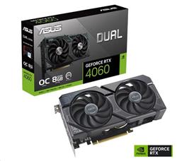 ASUS DUAL RTX4060 OC 8GB/128-bit GDDR6 HDMI 3xDP
