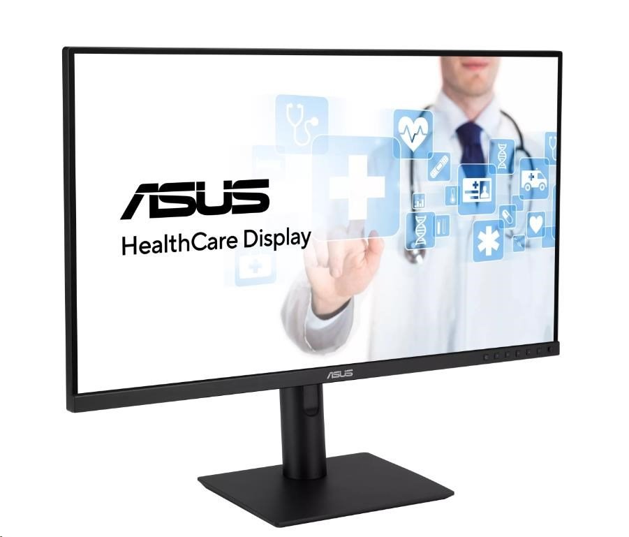 ASUS Monitor Healthcare HA2741A, 27", IPS, 2560x1440, 16:9, 5ms, DP, HDMI, USB-C, 60Hz, Repro
