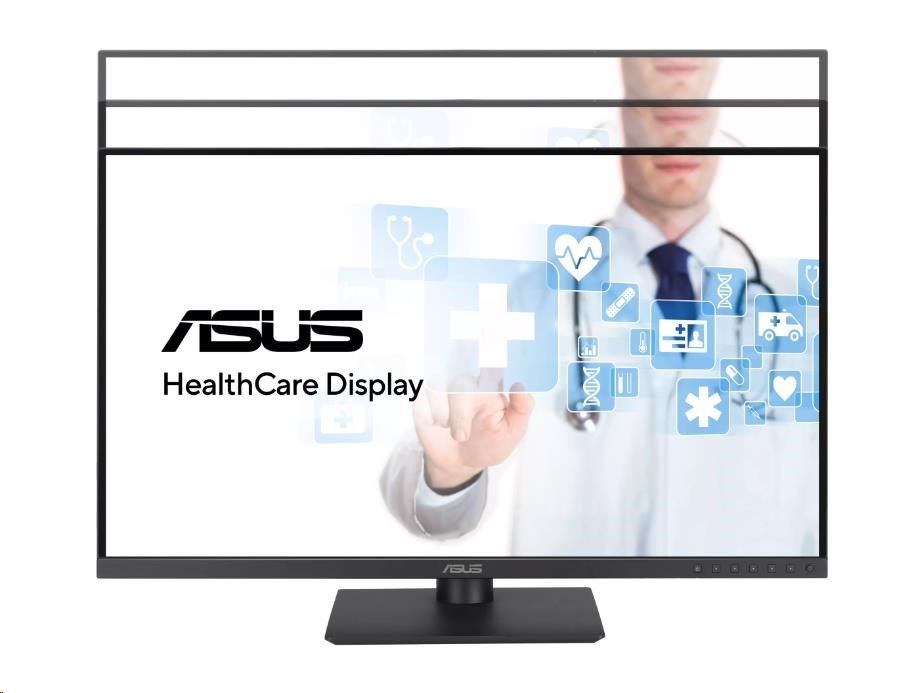 ASUS Monitor Healthcare HA2741A, 27", IPS, 2560x1440, 16:9, 5ms, DP, HDMI, USB-C, 60Hz, Repro