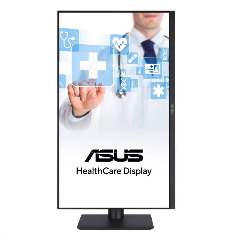 ASUS Monitor Healthcare HA2741A, 27", IPS, 2560x1440, 16:9, 5ms, DP, HDMI, USB-C, 60Hz, Repro
