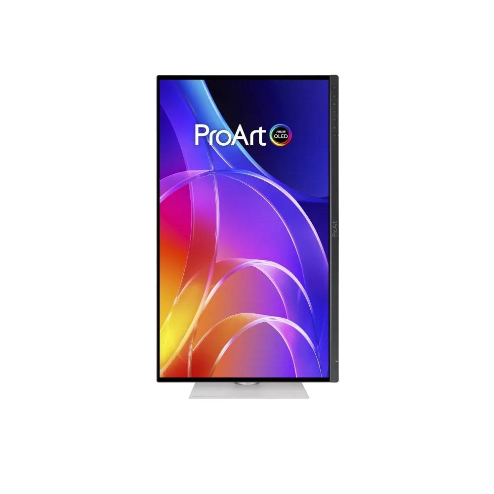 ASUS Monitor ProArt OLED PA279CDV, 26,5", QD-OLED, 3840x2160, 16:9, 0,1ms, DP, HDMI, USB-C, 120Hz, Repro