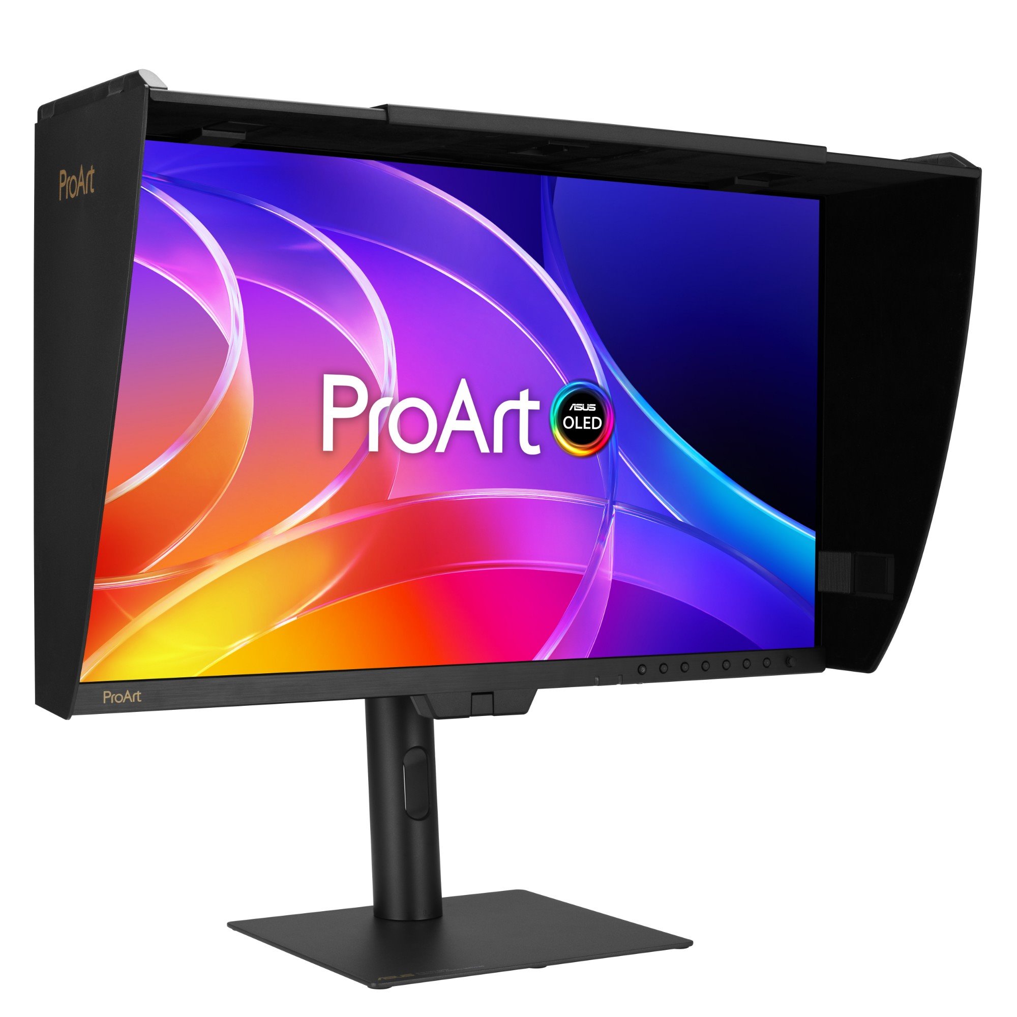 ASUS Monitor ProArt OLED PA27USD, 26,5", QD-OLED, 3840x2160, 16:9, 0,1ms, DP, HDMI, USB-C, 240Hz, Repro