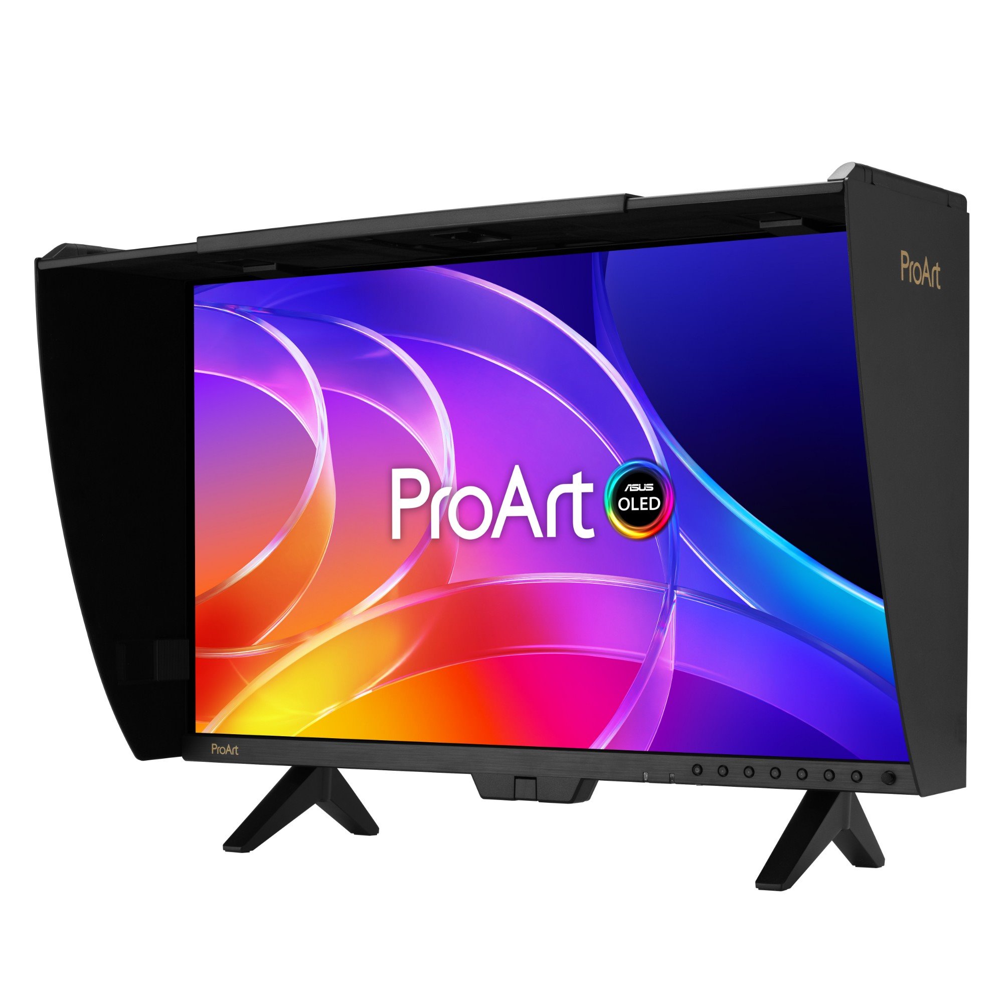 ASUS Monitor ProArt OLED PA27USD, 26,5", QD-OLED, 3840x2160, 16:9, 0,1ms, DP, HDMI, USB-C, 240Hz, Repro