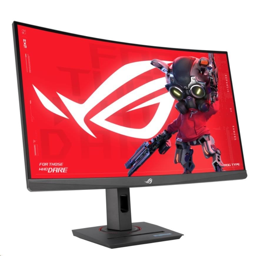 ASUS Monitor ROG Strix XG27WCS, 27", VA, 2560x1440, 16:9, 1ms, DP, HDMI, USB-C, FreeSync, 180Hz