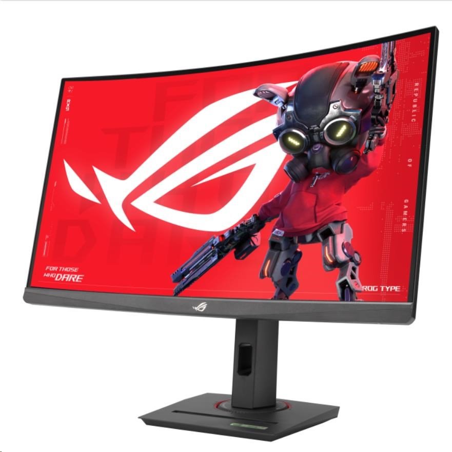 ASUS Monitor ROG Strix XG27WCS, 27", VA, 2560x1440, 16:9, 1ms, DP, HDMI, USB-C, FreeSync, 180Hz