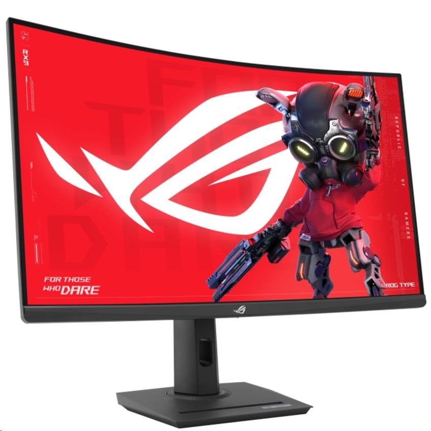 ASUS Monitor ROG Strix XG32WCMS, 31,5", VA, 2560x1440, 1ms, 350cd, DP, HDMI, 4000:1, FreeSync, 280Hz