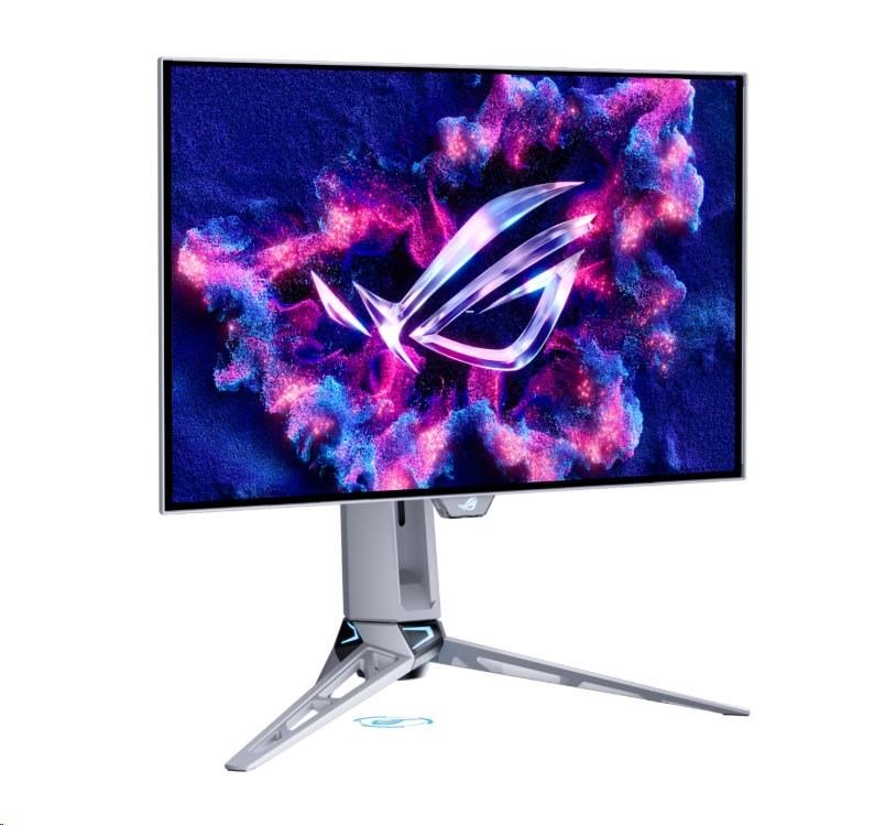 ASUS Monitor ROG Swift OLED PG27AQWP-W, 26,5", Tandem OLED, 2560x1440, 16:9, 0,02ms, DP, HDMI, G-SYNC, 540Hz