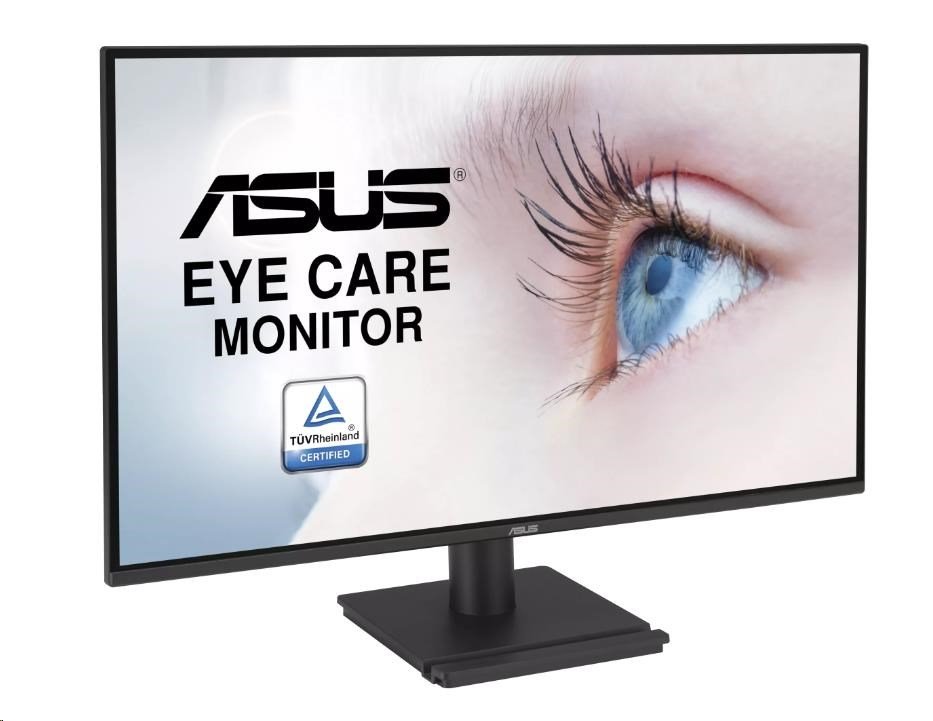 ASUS Monitor VA27AQ, 27", IPS, 2560x1440, 16:9, 1ms, DP, HDMI, 75Hz, Repro
