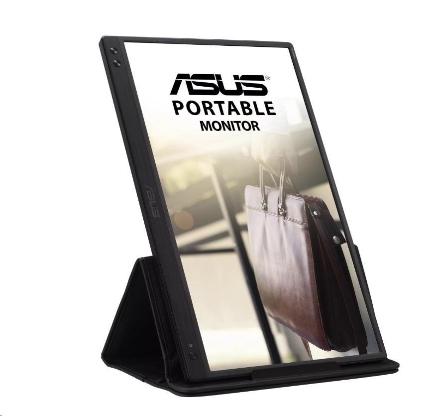 ASUS Monitor ZenScreen MB166C, 15,6", IPS, 1920x1080, 16:9, 5ms, USB-C, 60Hz