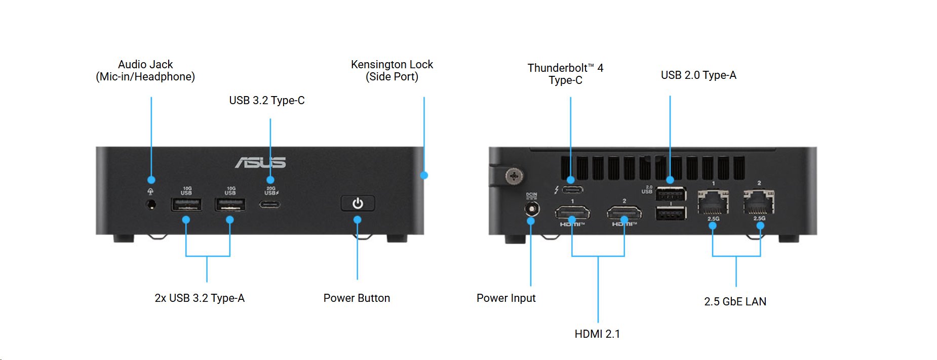 ASUS NUC 16 NUC16WCK/Intel Core 5 320