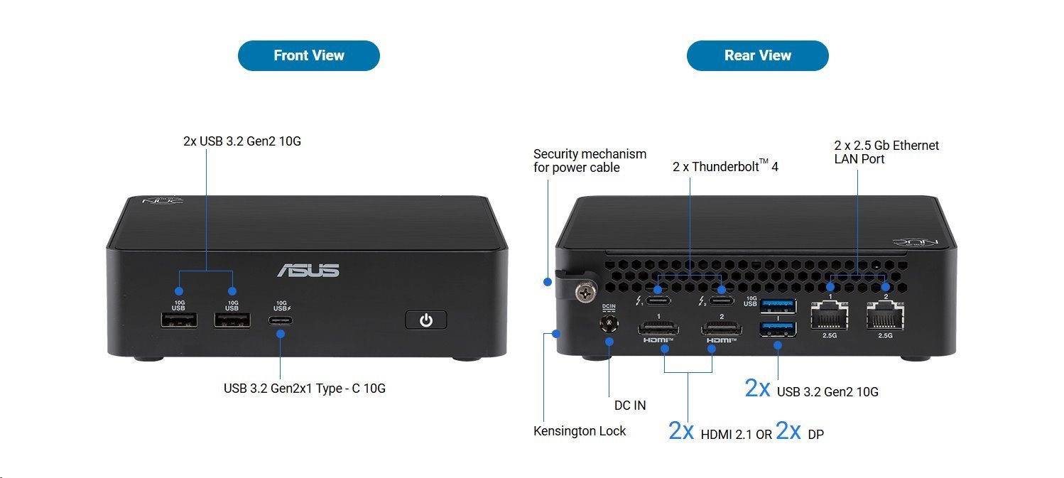 ASUS NUC 16 Pro NUC16GDK/Core Ultra 7-366H