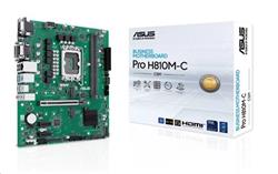 ASUS PRO H810M-C-CSM soc 1851 H810 DDR5 mATX D-Sub DVI HDMI DP