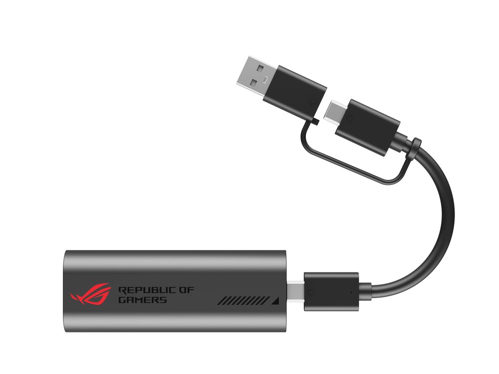 ASUS ROG USB-C10G USB-C LAN Adapter, 10Gb Ethernet, RJ-45