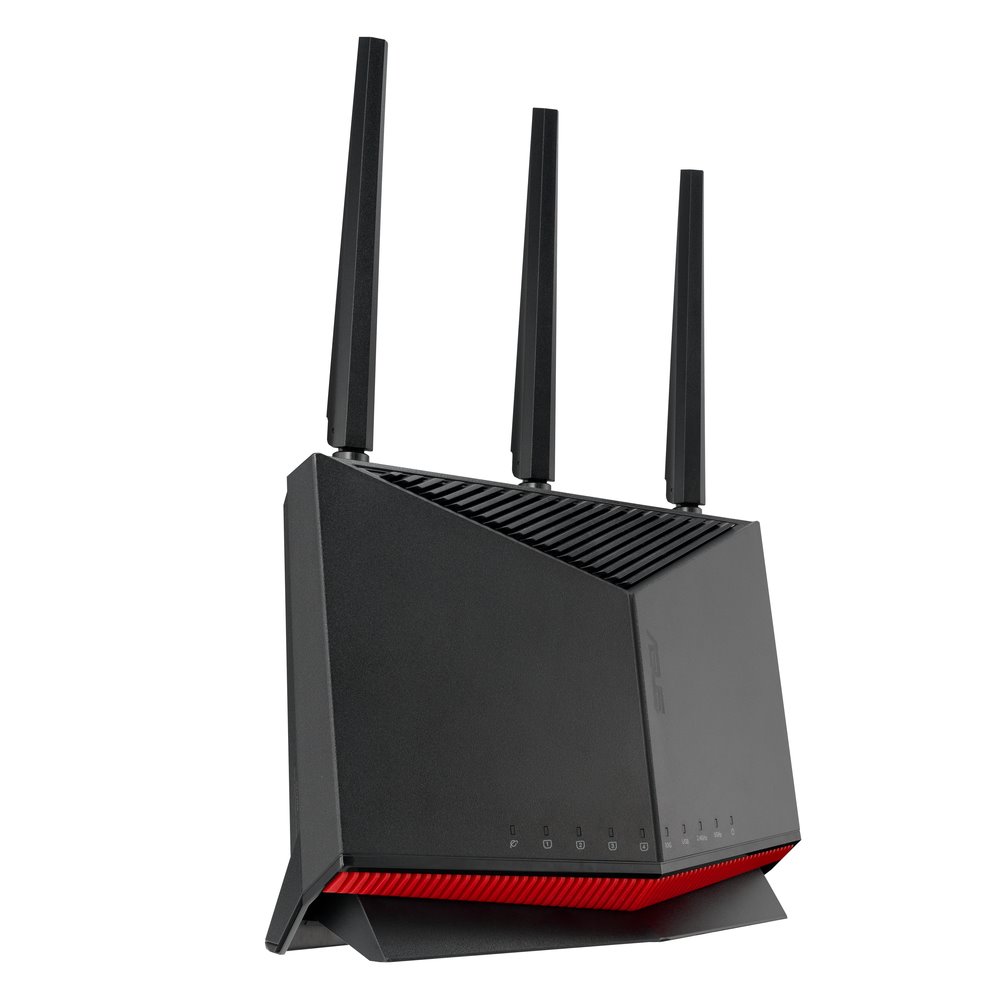 ASUS RT-BE86U Dual-Band Wi-Fi 7 Router BE6800, 3 ext., 1×10G, 4×2.5G, USB 3.2