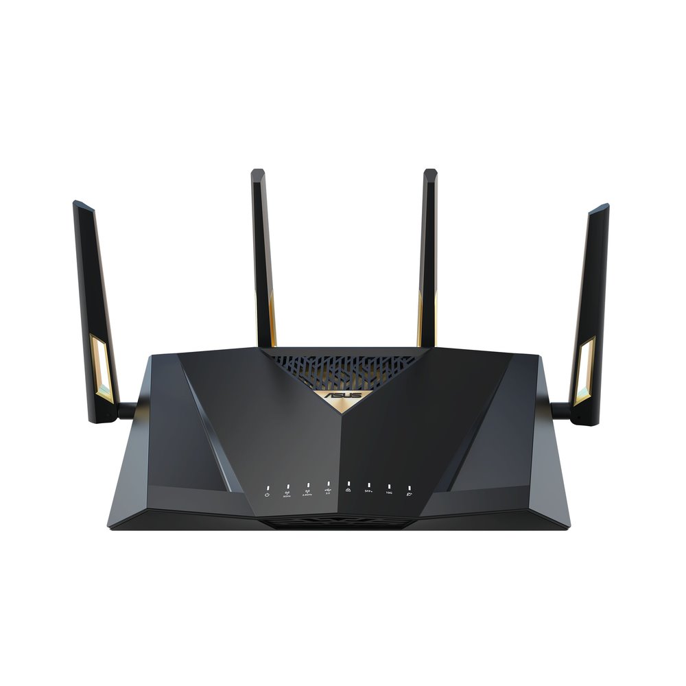 ASUS RT-BE88U Dual-Band Wi-Fi 7 Router BE7200, 4 ext., 1×10G, 4×2.5G, 4×1G, USB 3.2
