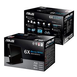 ASUS SBW-06D2X-U černá slim BDXL Bluray USB-A