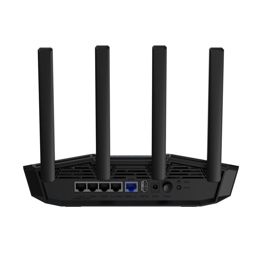 ASUS TUF Gaming BE3600 V2 Dual-Band Wi-Fi 7 Router BE3600, 4 ext., 1×2.5G, 4×1G, USB 3.2