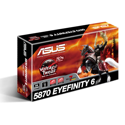 ASUS VGA 5870 EYEFINITY 6/6S/2GB D5