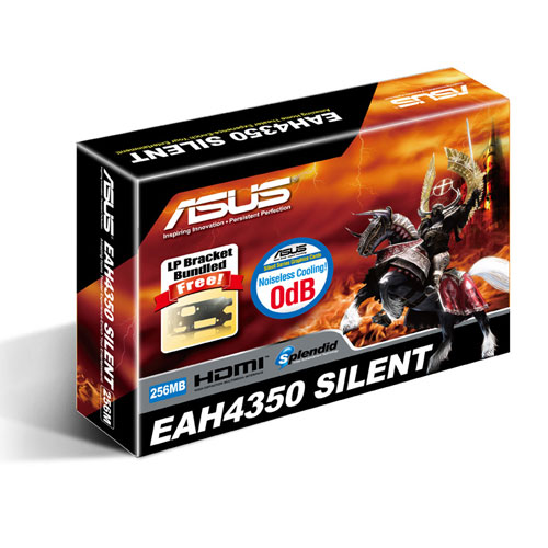 ASUS VGA EAH4350 SILENT/DI/256MB DDR2 LowProfile