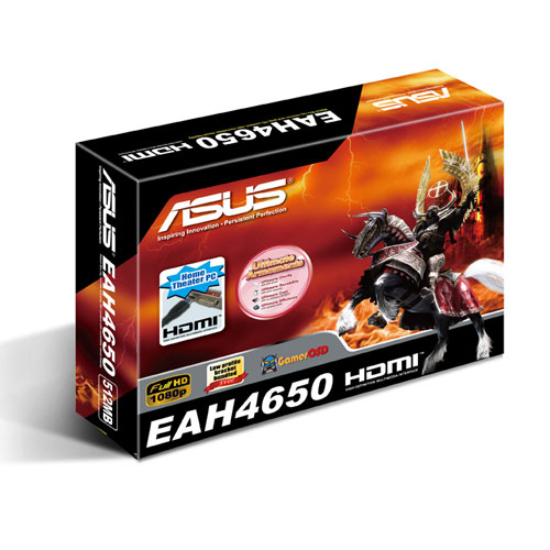 ASUS VGA EAH4650/DI/512MB DDR2 LowProfile