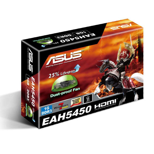 ASUS VGA EAH5450/DI/1GB D3 LowProfile