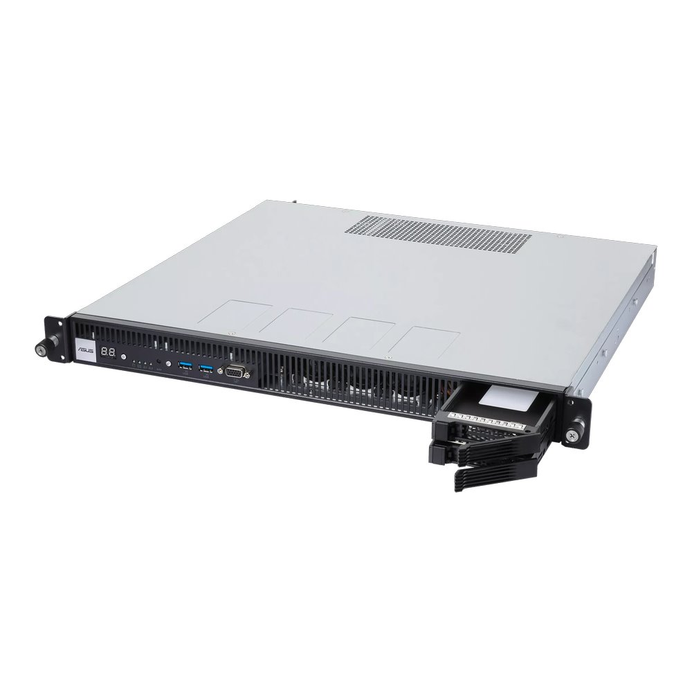 ASUS WS EC Pro ER100A B6, AM5, 4xDDR5, 1xPCIe 5.0, 2x2.5" HS, 2x2.5"SATA/U.2 NVMe, M.2, 1x1Gb+2x2.5Gb LAN, 500W, Rack 1U