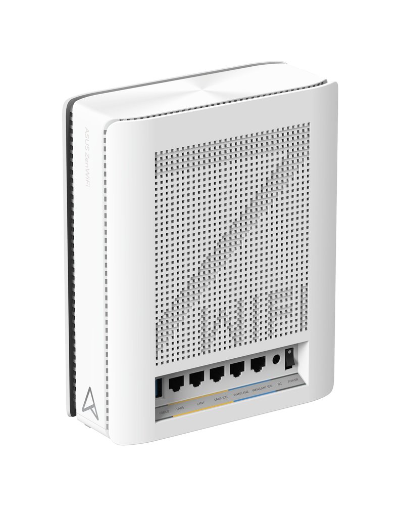 ASUS ZenWiFi BQ16 Quad-Band Mesh Wi-Fi 7 Router BE25000, 12 int., 2×10G, 3×1G, USB 3.0, 2ks