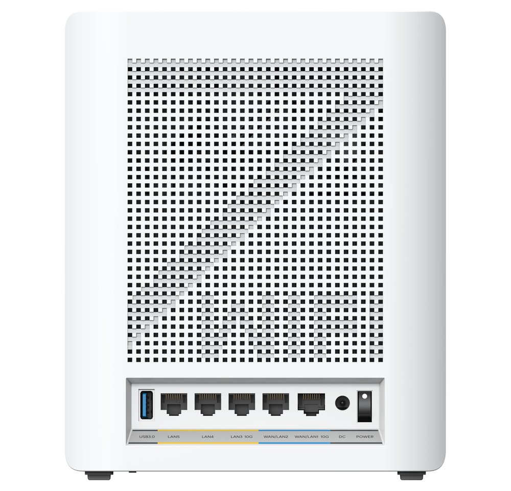 ASUS ZenWiFi BQ16 Quad-Band Mesh Wi-Fi 7 Router BE25000, 12 int., 2×10G, 3×1G, USB 3.0, 2ks