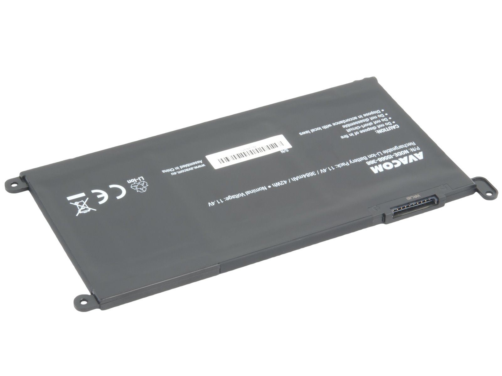 AVACOM Dell Inspiron 15 5568, 13 5368 Li-Ion 11,4V 3684mAh 42Wh