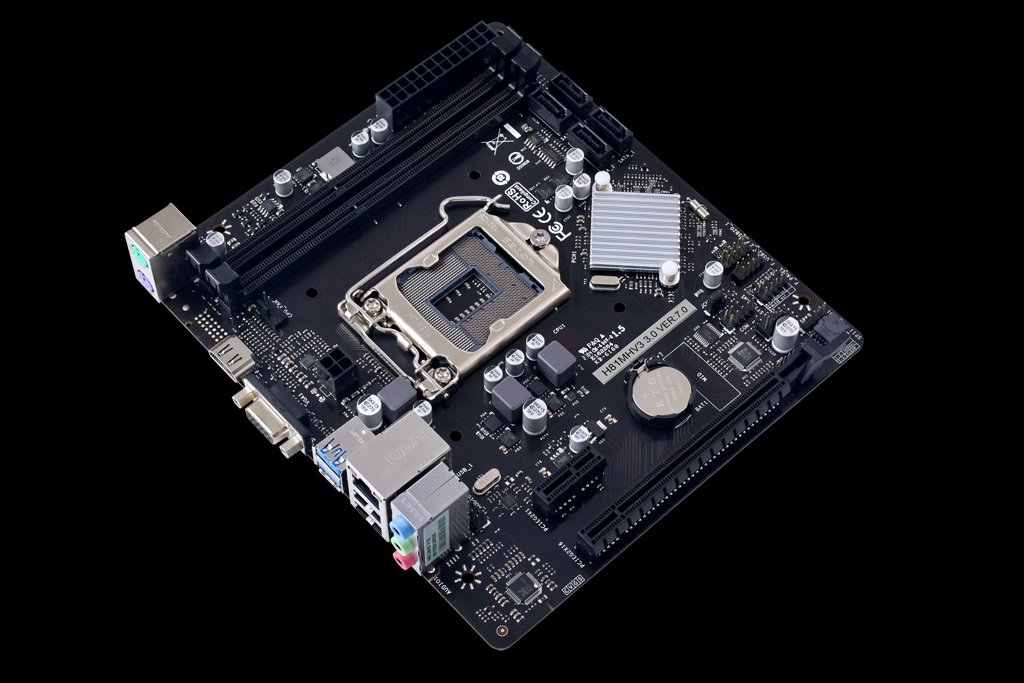 BIOSTAR, Intel H81, v3.0, Socket 1150, uATX, GbE LAN