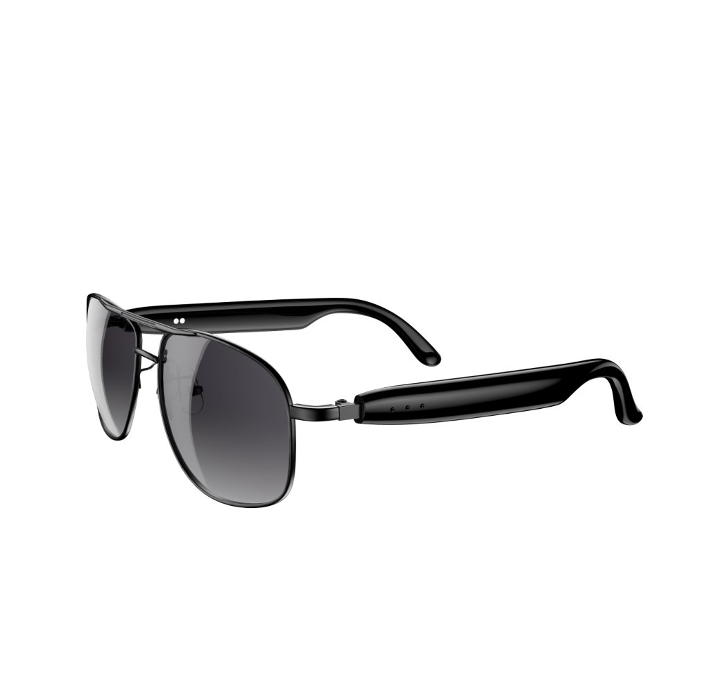 BLACKVIEW brýle D1 Pro,AB5756C 113Kb+1MB 105+105mAh BT 6.0,IP54,Voice assistant control Smart Eyewear 145x44x140mm,Black