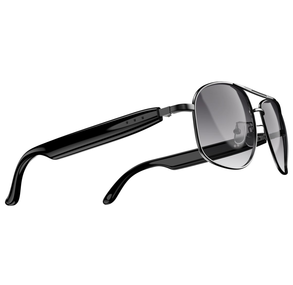 BLACKVIEW brýle D1 Pro,AB5756C 113Kb+1MB 105+105mAh BT 6.0,IP54,Voice assistant control Smart Eyewear 145x44x140mm,Golde