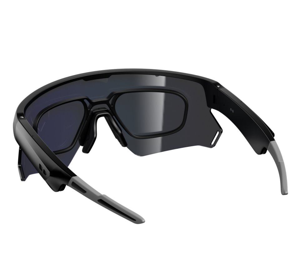 BLACKVIEW brýle D2 music, 8Mb 240mAh BT 5.1,ENC,IP54 155x60x70mm,Ice Blue lenses