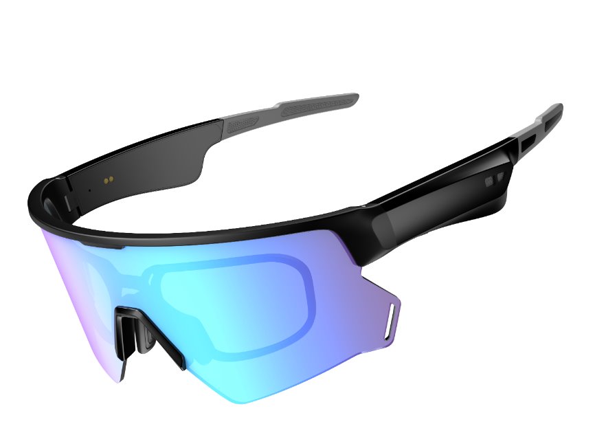 BLACKVIEW brýle D2 music, 8Mb 240mAh BT 5.1,ENC,IP54 155x60x70mm,Ice Blue lenses