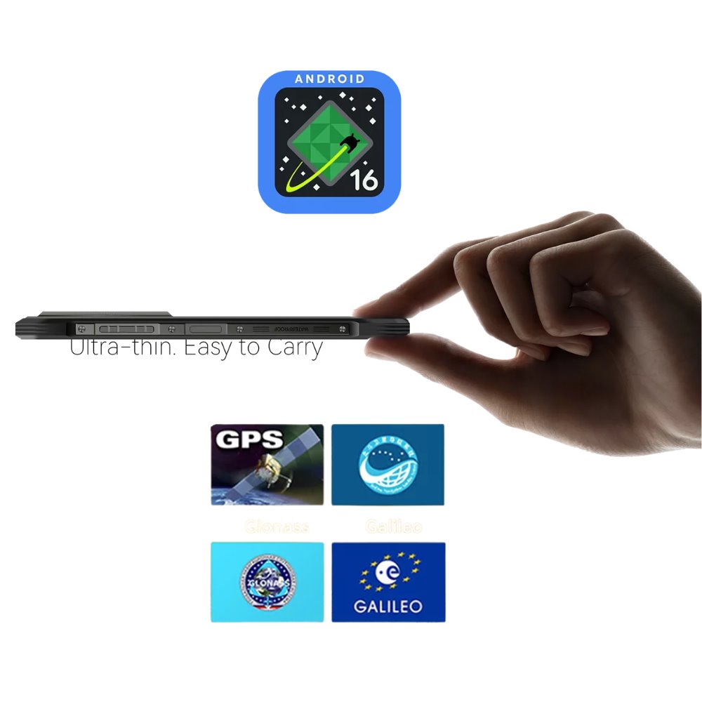 BLACKVIEW FORT100 LTE 6.56" WHITE,HD+ 1612x720,8+128GB,G81 Octa-Core 2.0GHz,13MP/16MP,NFC,5000mAh,Android 16