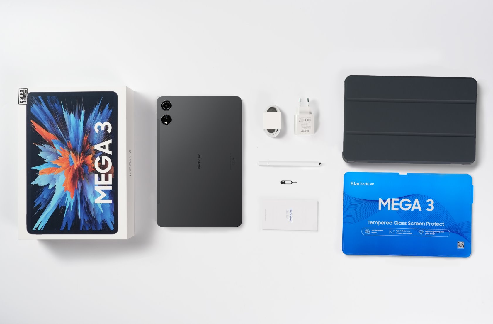 BLACKVIEW MEGA 3 LTE 12.1" FHD 2560x1600 90Hz 12GB+256GB MT Helio G100 Octa-core 2.2GHz,Skyline Blue