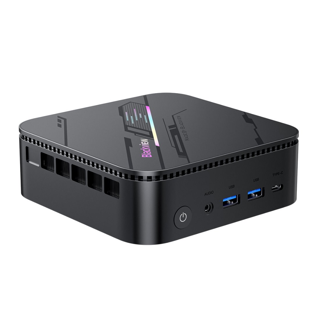 BLACKVIEW miniPC MP100 Pro i5-12450H 4.4GHz 16/512GB,WiFi 6,BT 5.2,RJ45,1xUSB-C,6xUSB 3.1,1xPD,1xHDMI,1xDP,jack,W11Pro