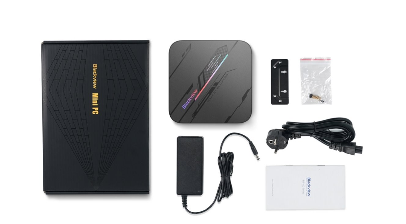 BLACKVIEW miniPC MP100 Pro i5-12450H 4.4GHz 16/512GB,WiFi 6,BT 5.2,RJ45,1xUSB-C,6xUSB 3.1,1xPD,1xHDMI,1xDP,jack,W11Pro