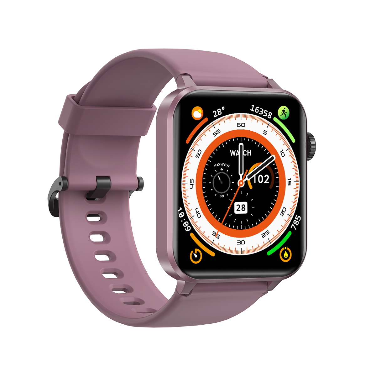 BLACKVIEW R30 Pro Fitness Smartwatch, 1.83-inch HD,220mAh Battery, 24-hour SpO2 Detection + Heart Rate Monitoring, Monit